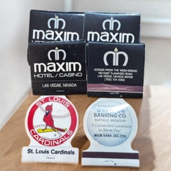 Vintage Las Vegas Matchbook Lot Stardust Mint Maxim Fremont 37 Most Are Unstruck - Picture 2 of 15